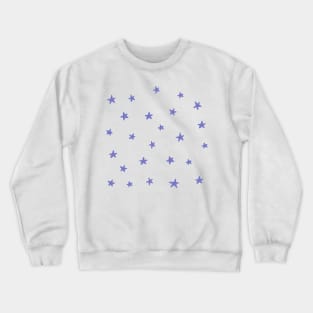 Dreamy stars in blue Crewneck Sweatshirt